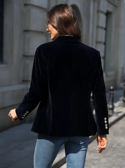 Caterina™ | Elegant blazer i velour