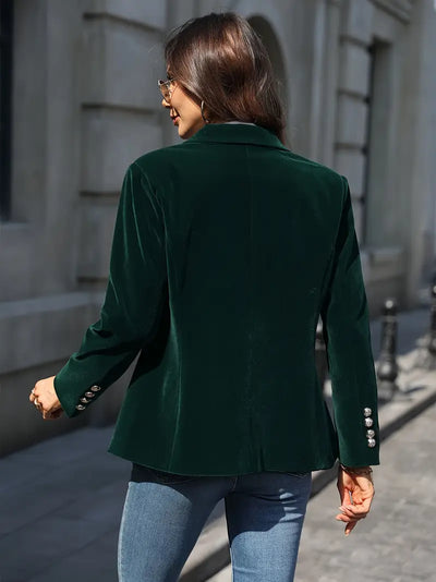 Caterina™ | Elegant blazer i velour