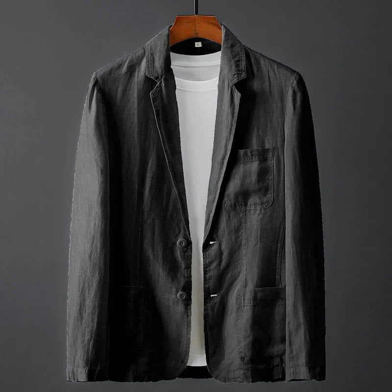 Vincenzo™ | Elegant Vest i Premium Hør